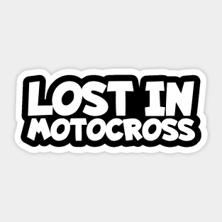 Motocross lost in Sticker